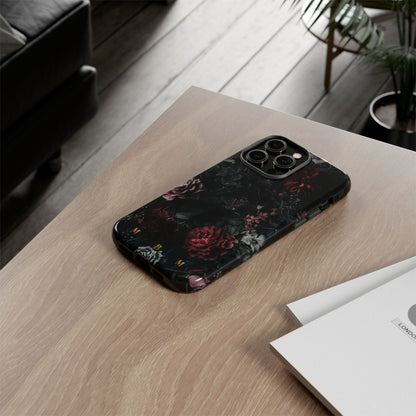 Faded Flora iPhone Tough Case