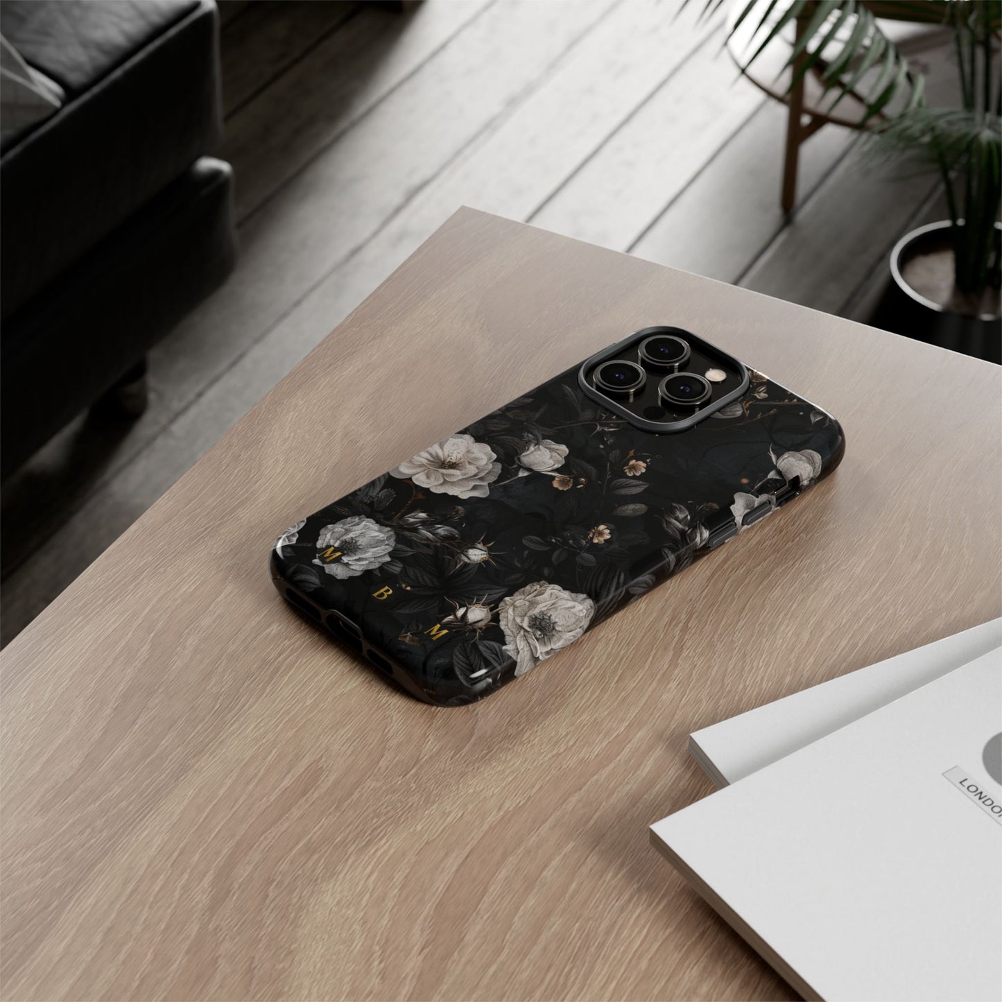 Mourning Flora iPhone Tough Case