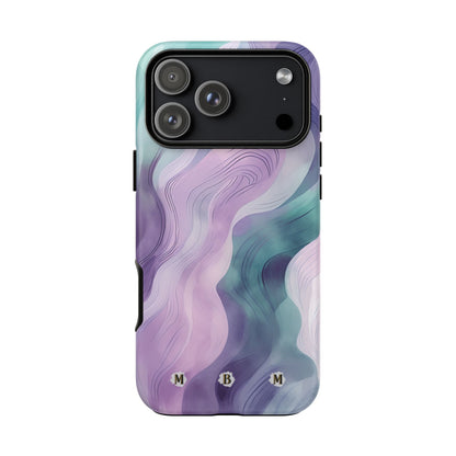 Pastel Wave iPhone Tough Case