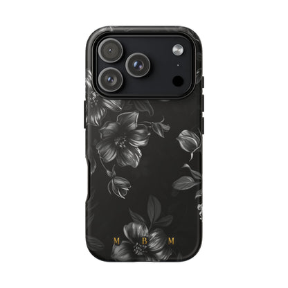 Midnight Flora iPhone Tough Case