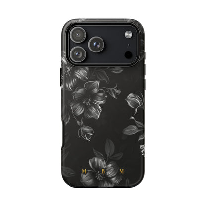 Midnight Flora iPhone Tough Case
