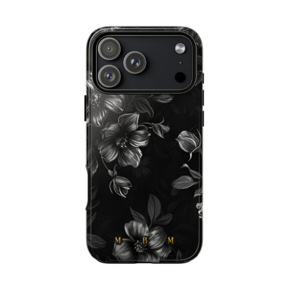 Midnight Flora iPhone Tough Case