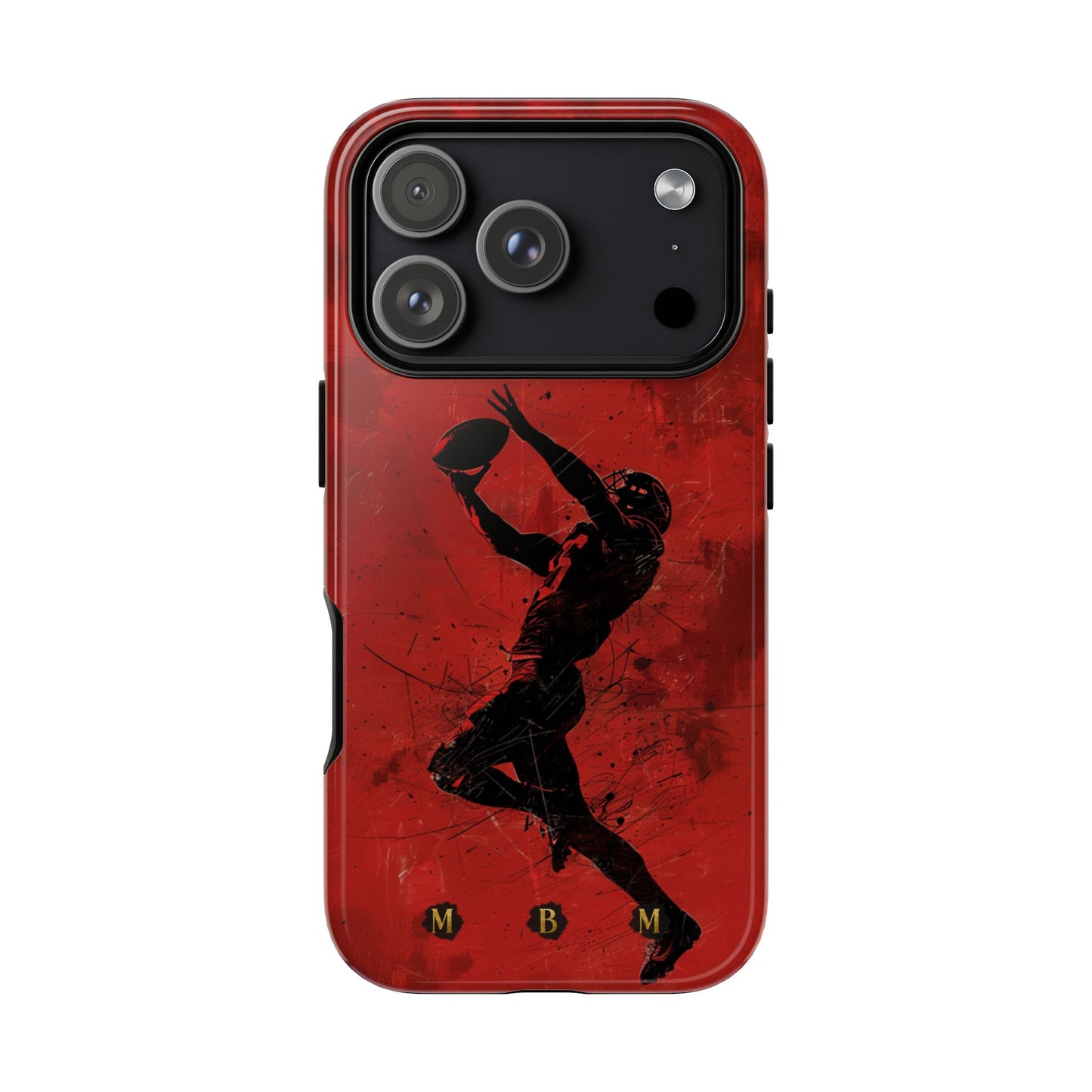 Red 1st & 10 iPhone Tough Case