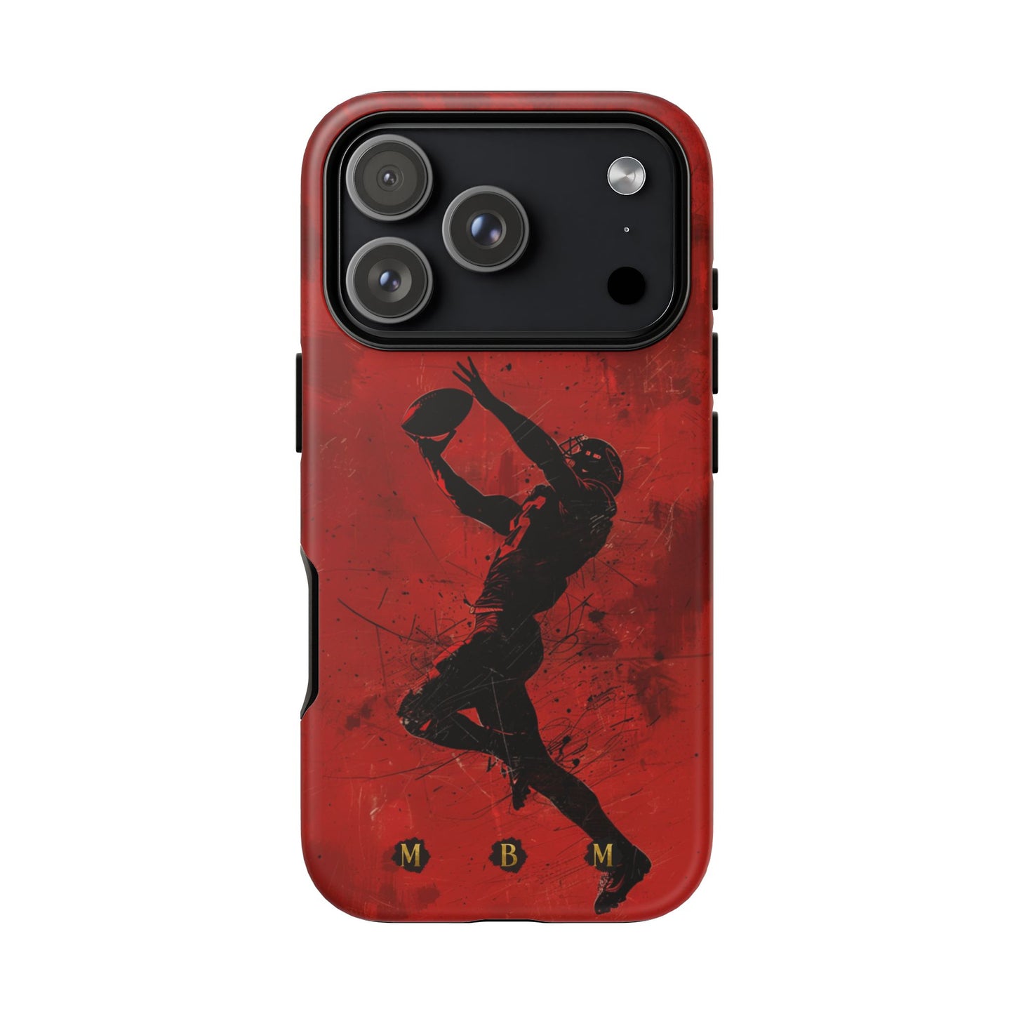 Red 1st & 10 iPhone Tough Case