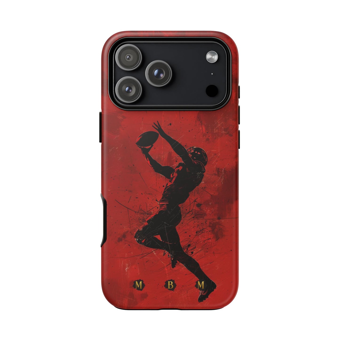 Red 1st & 10 iPhone Tough Case