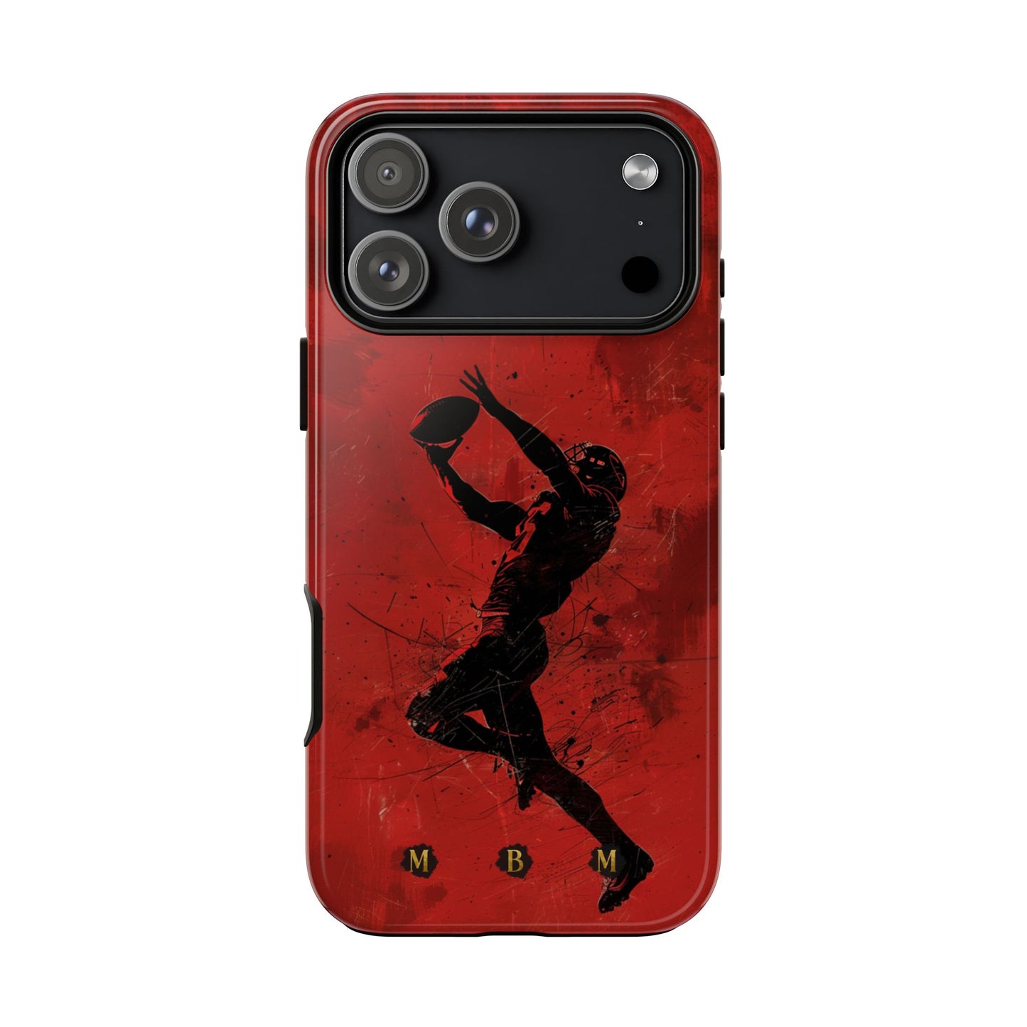 Red 1st & 10 iPhone Tough Case