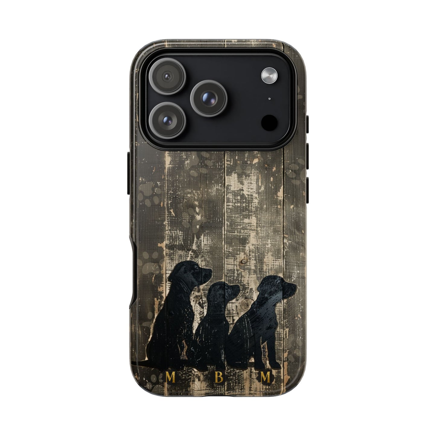 BarkWood iPhone Tough Case