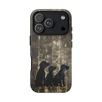 BarkWood iPhone Tough Case