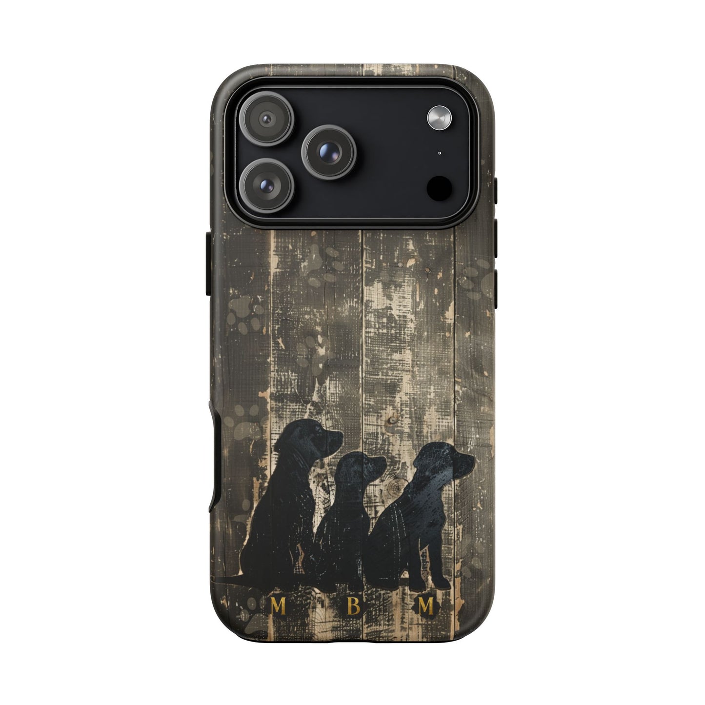 BarkWood iPhone Tough Case