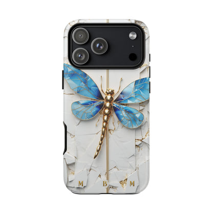 Dragonfly Blue iPhone Tough Case