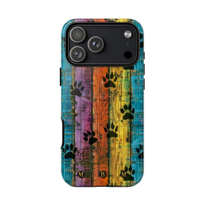 Rainbow Paws iPhone Case