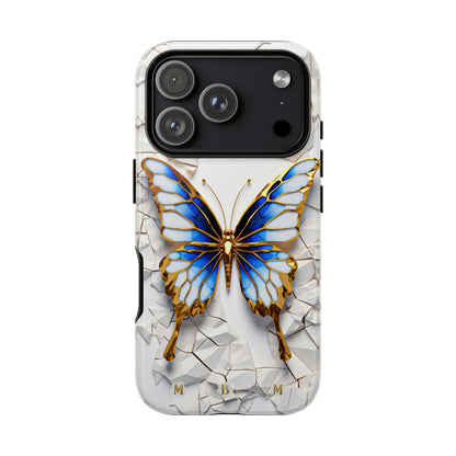Sapphire Butterfly iPhone Tough Case