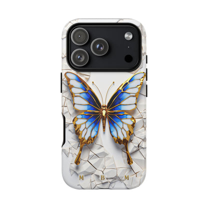 Sapphire Butterfly iPhone Tough Case