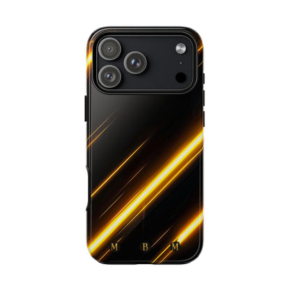 Golden Pulse iPhone Tough Case