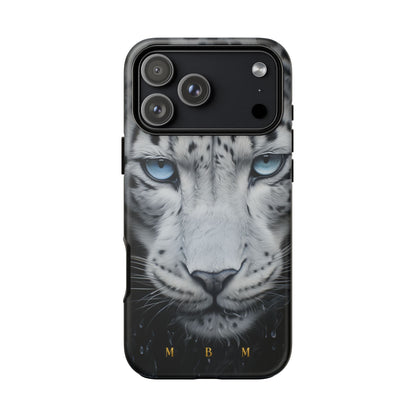 White Leopard iPhone Tough Case