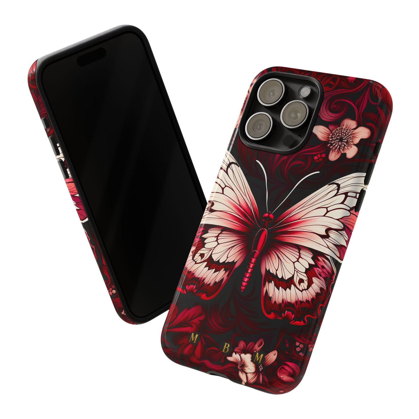 Vintage Butterfly iPhone Tough Case