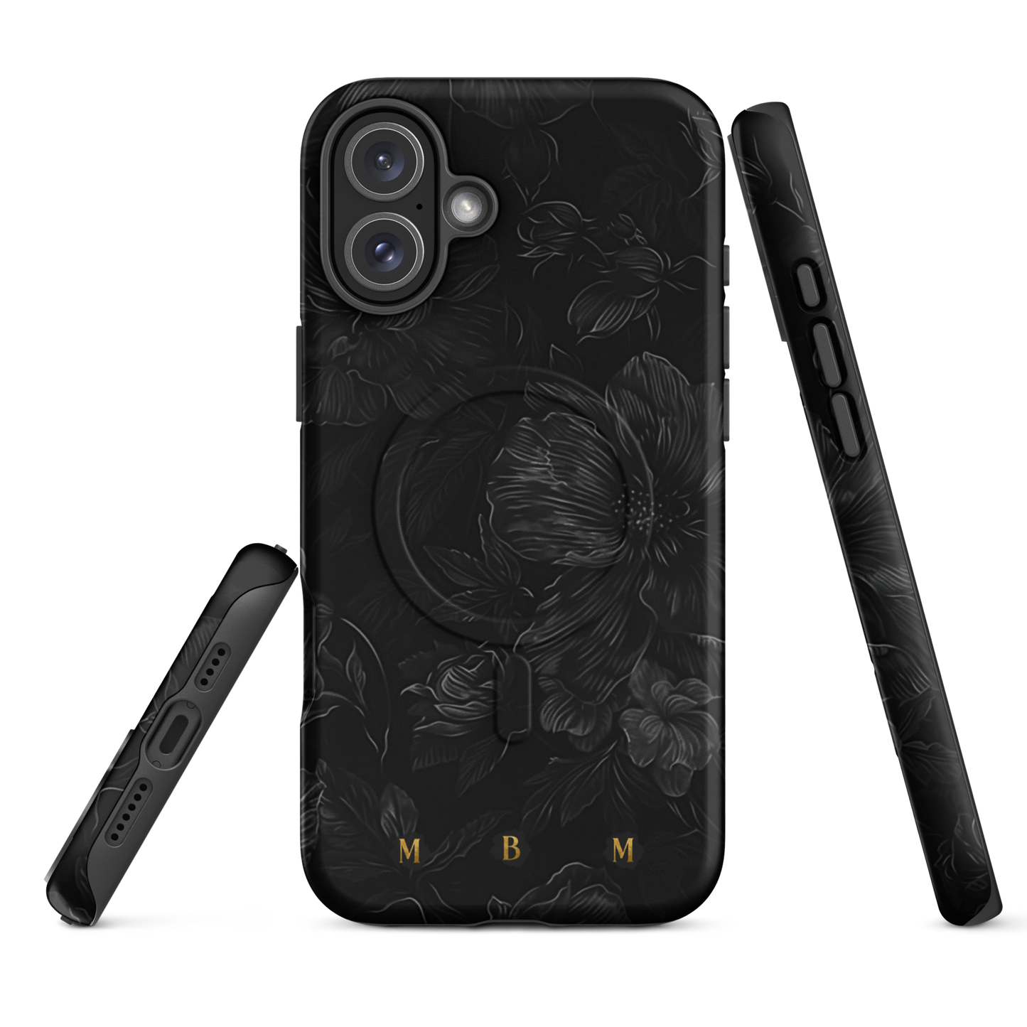 Dark Flora MagSafe® iPhone Tough Case