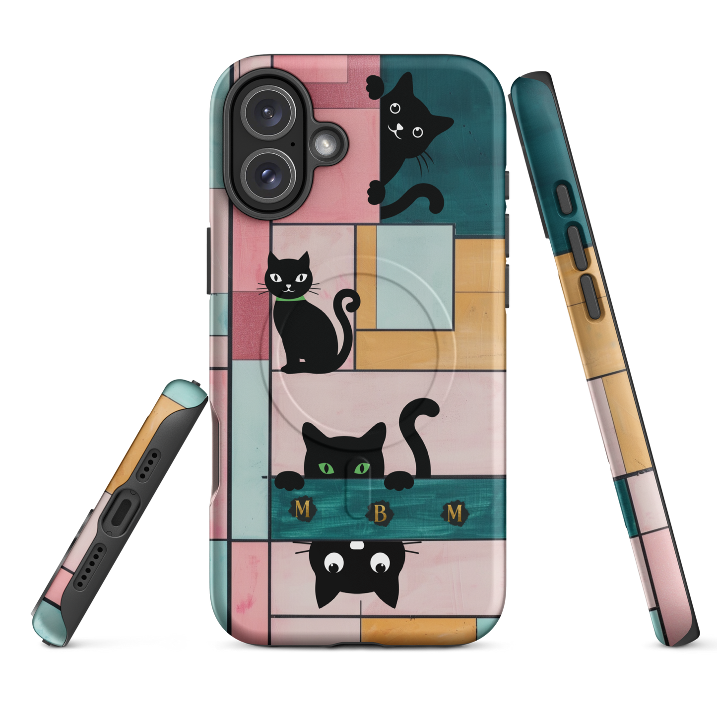 Block Cats MagSafe® iPhone Tough Case