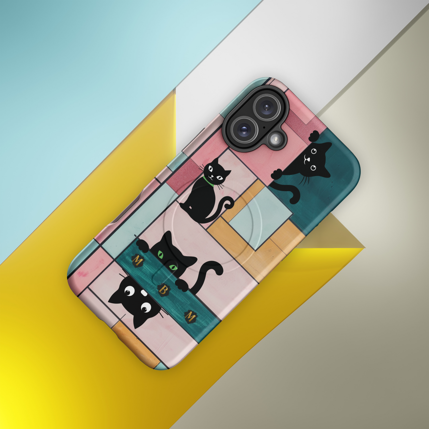 Block Cats MagSafe® iPhone Tough Case