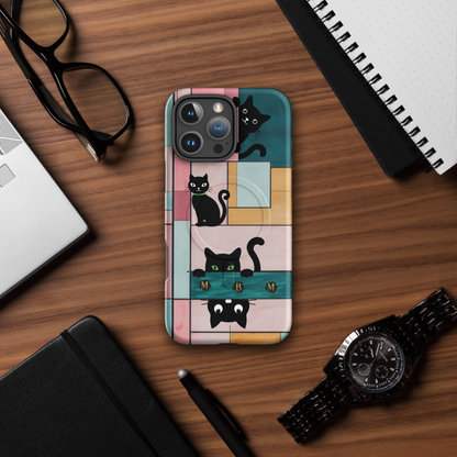 Block Cats MagSafe® iPhone Tough Case